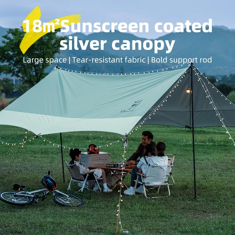 Waterproof UPF50+ Camping Canopy Sun Shelter