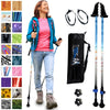 Adjustable Collapsible Walking Poles with Stability Grips